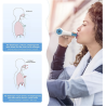 THE BREATHER │ Natural Breathing Exerciser Trainer For Drug-Free Respiratory Therapy │ Breathe Easier with Stronger Lungs